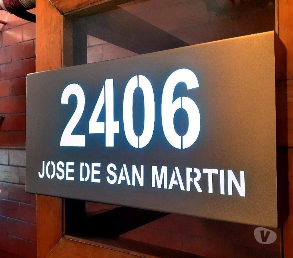 Otros Servicios Santiago Ñuñoa - Fotos de LETREROS LUMINOSOS DE ACERO INOXIDABLE PARA CONDOMINIOS