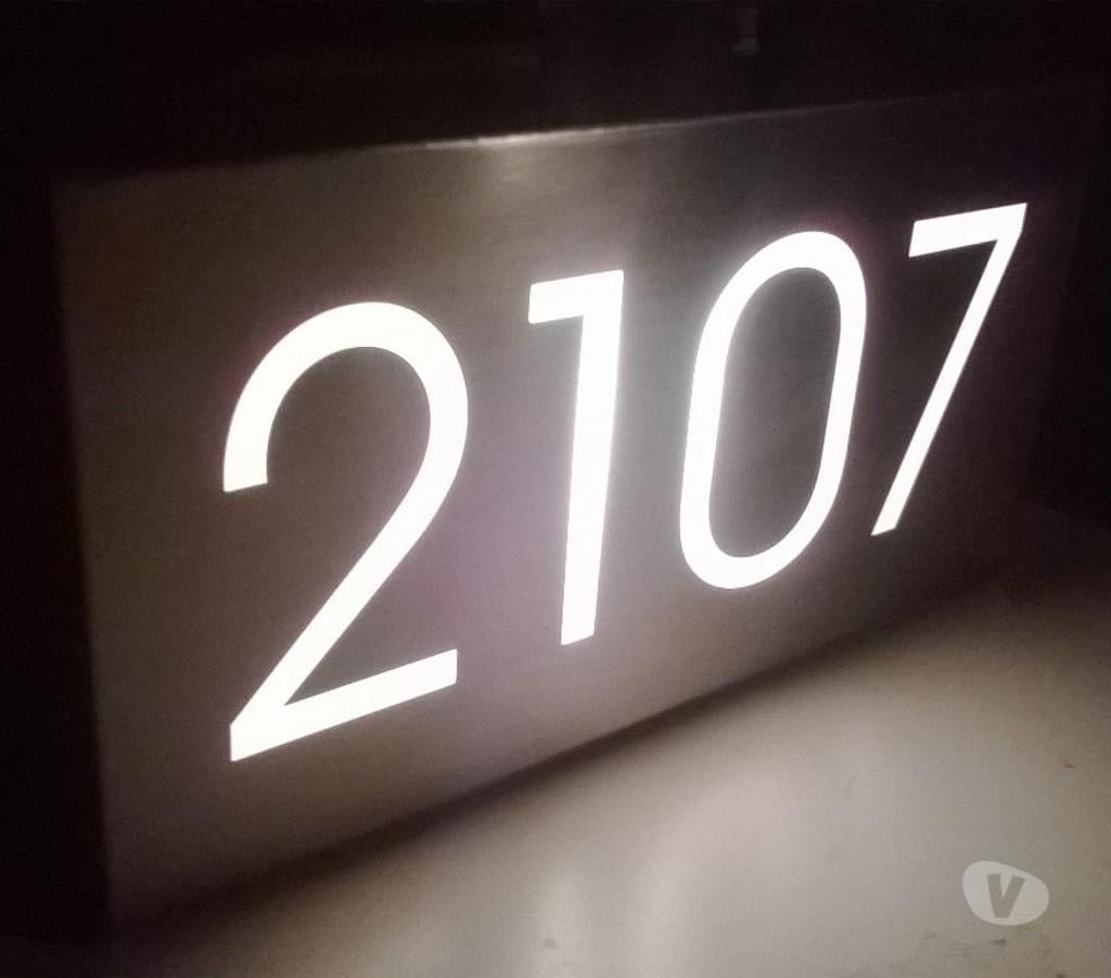Otros Servicios Santiago Ñuñoa - Fotos de LETREROS LUMINOSOS DE ACERO INOXIDABLE PARA CONDOMINIOS