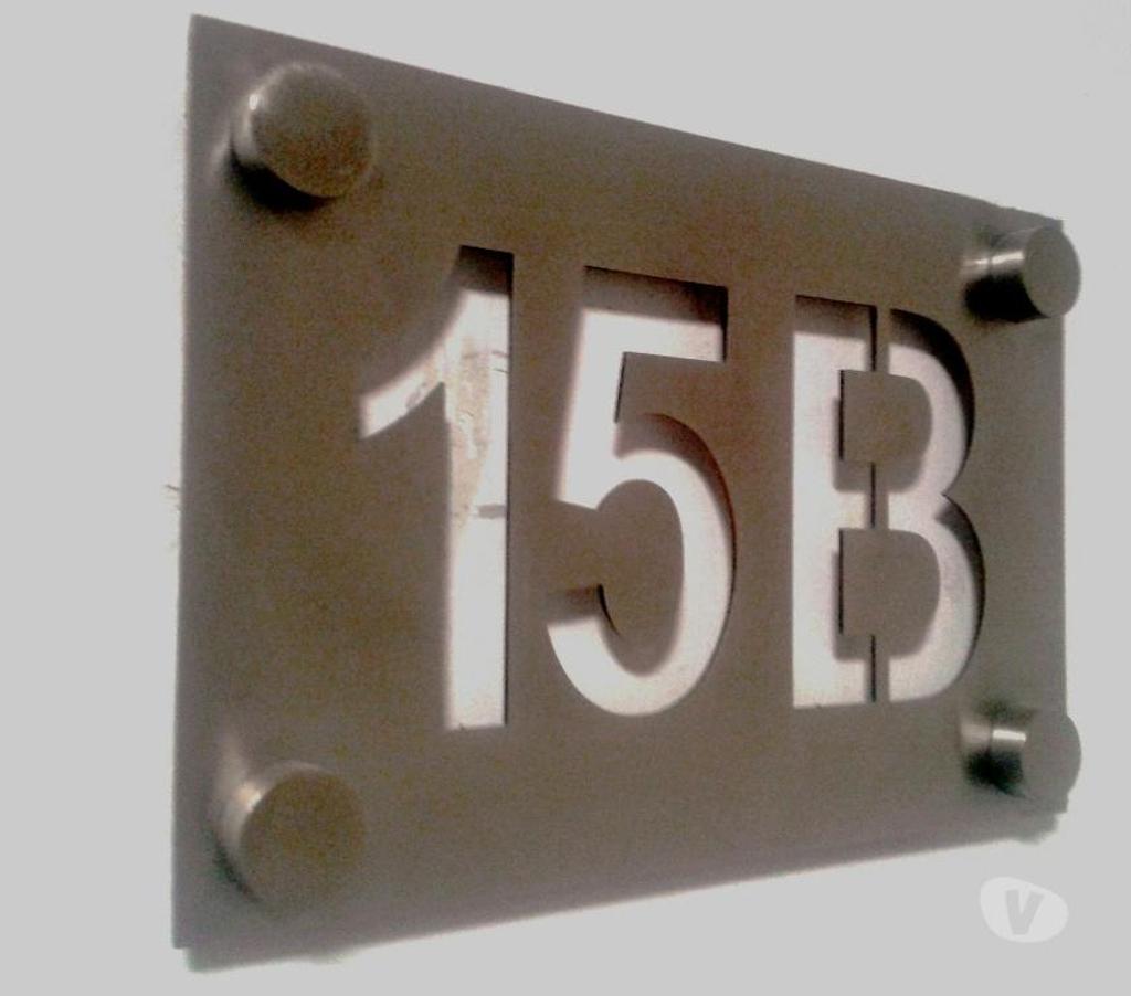 Otros Servicios Santiago Ñuñoa - Fotos de PLACAS CALADAS DE ACERO INOXIDABLE PARA CONDOMINIOS Y CASAS