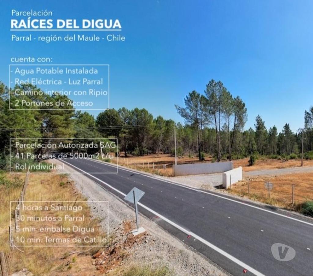 Parcelas en Venta Linares Parral - Fotos de PARCELAS EN PARRAL, 5000m2 con Agua Potable y Luz