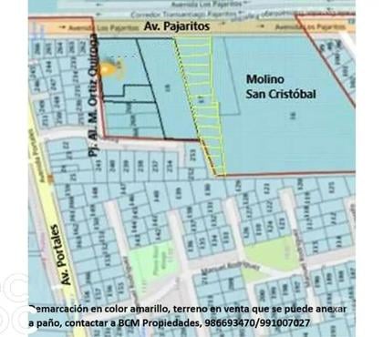 Parcelas en venta Maipú Santiago - Fotos de Terreno 3.715 mt2 opción ampliación, Maipú UF 73.929