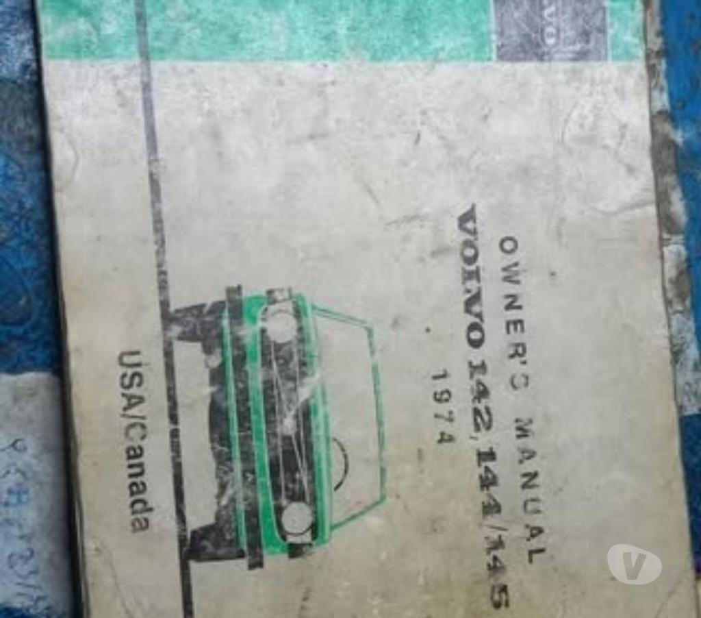 Accesorios para Autos Santiago Santiago - Fotos de Manual de usuario Volvo modelos 142-144-145 completo.