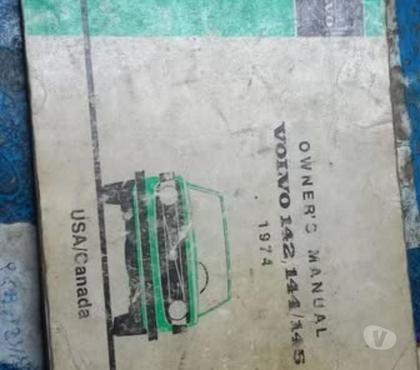 Repuestos para Autos Santiago Santiago - Fotos de Manual de usuario Volvo modelos 142-144-145 completo.