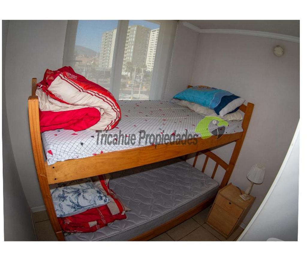 Bienes Raices Elqui Conquimbo - Fotos de Depto amoblado, primera línea playa La Herradura. Coquimbo