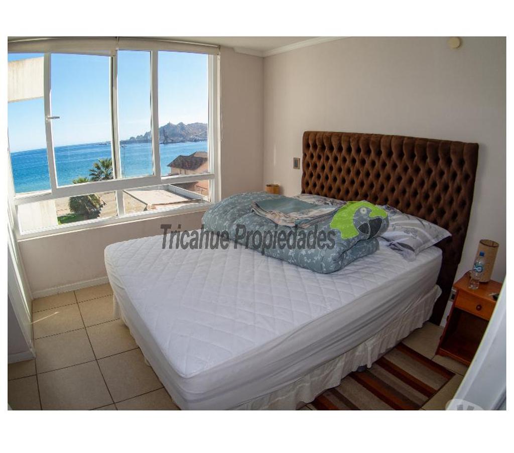 Bienes Raices Elqui Conquimbo - Fotos de Depto amoblado, primera línea playa La Herradura. Coquimbo