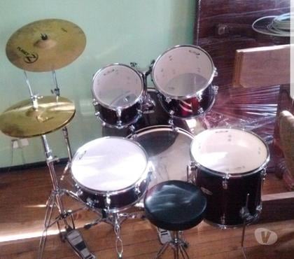 Instrumentos Musicales Recoleta Santiago - Fotos de Venta Bateria con platillos