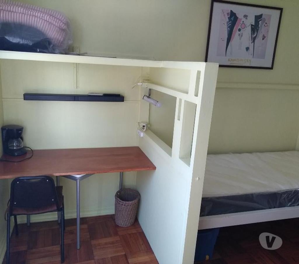 Arriendo de piezas Santiago Providencia - Fotos de pieza amoblada barrio bustamante a 1 cuadra metro baquedano