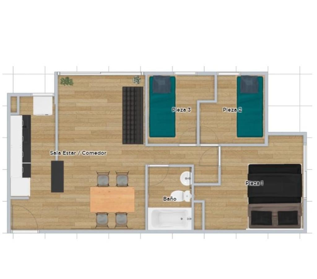 Arriendo de piezas Santiago El Bosque - Fotos de PIEZA HABITACION Dpto COMPARTIDO El Bosque San Bernardo