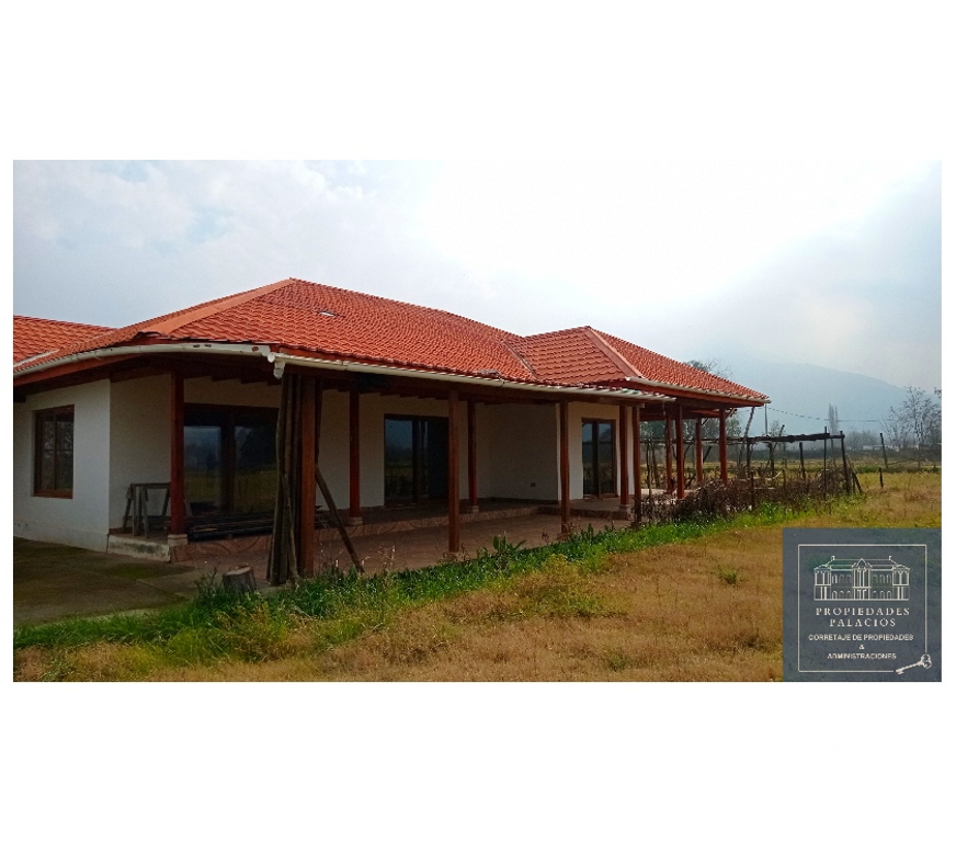 Parcelas en Venta Cachapoal Doñihue - Fotos de Amplia casa 4 dorm 3 baños en parcela de 5.000 mts2