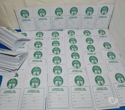 Otros Servicios Santiago Santiago - Fotos de carnets veterinarios y recetarios personalizados