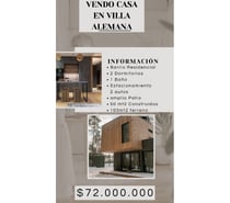 Fotos de Vendo casa 2 pisos 2d-1b-2est-65mt2 Villa Alemana