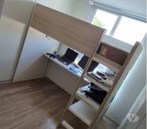 Arriendo Pieza amueblada C baño privado Macul a Srta. Dama