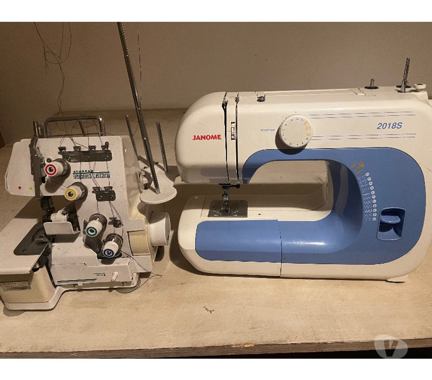 Electrodomésticos Santiago Ñuñoa - Fotos de Máquina de coser Janome y Overlock .