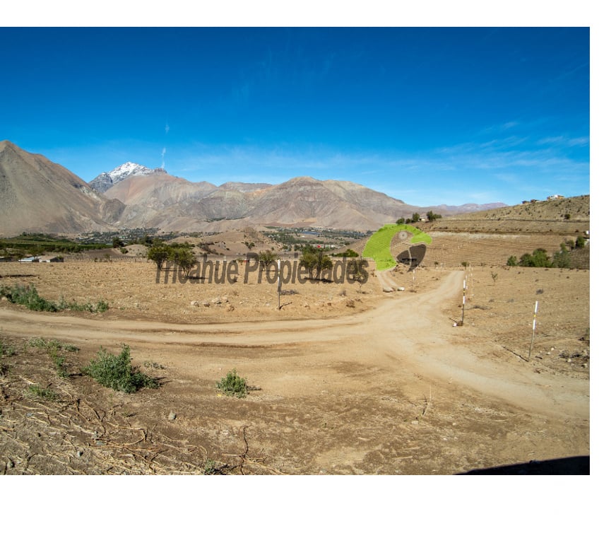 Parcelas en Venta Elqui Vicuña - Fotos de Parcelas con agua de riego y crédito directo, Vicuña.