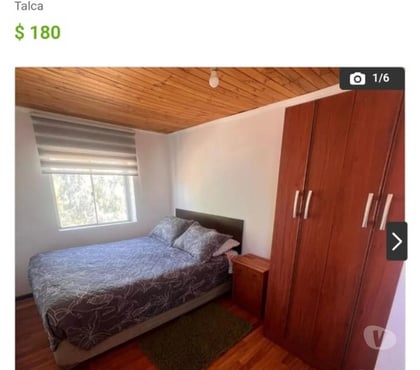 Arriendo de piezas Talca Talca - Fotos de Pieza con baño privado