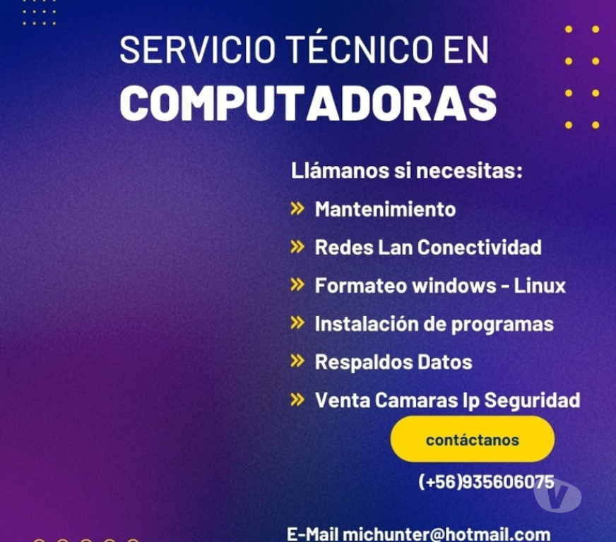 Servicios de Informática Elqui La Serena - Fotos de Computación Mantención y Soporte informatico