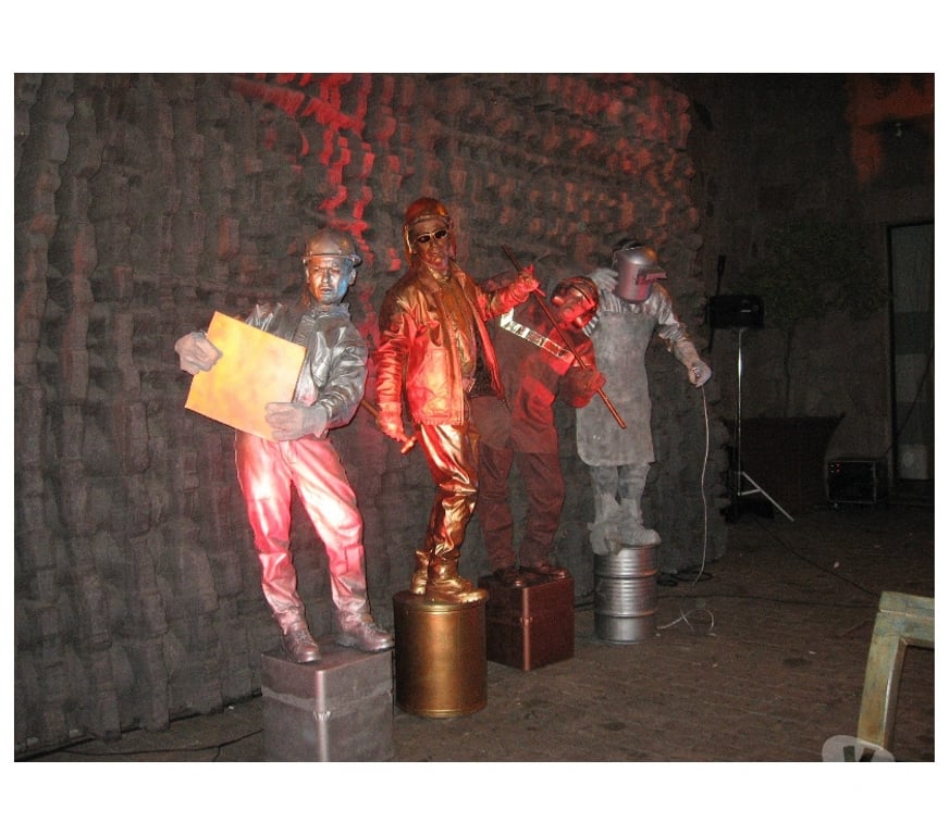 IOrganizador de Eventos Santiago Providencia - Fotos de Esculturas Vivientes Estatuas Humanas para Eventos