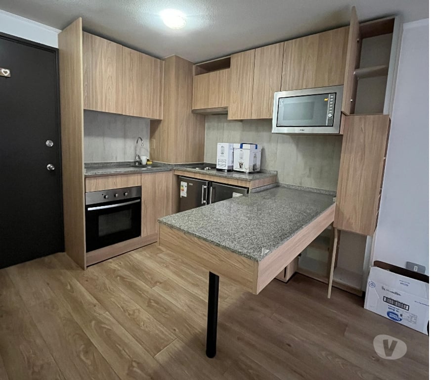 Arriendos Santiago Ñuñoa - Fotos de Depto. Luminoso, central, cocina equipada sin comisión