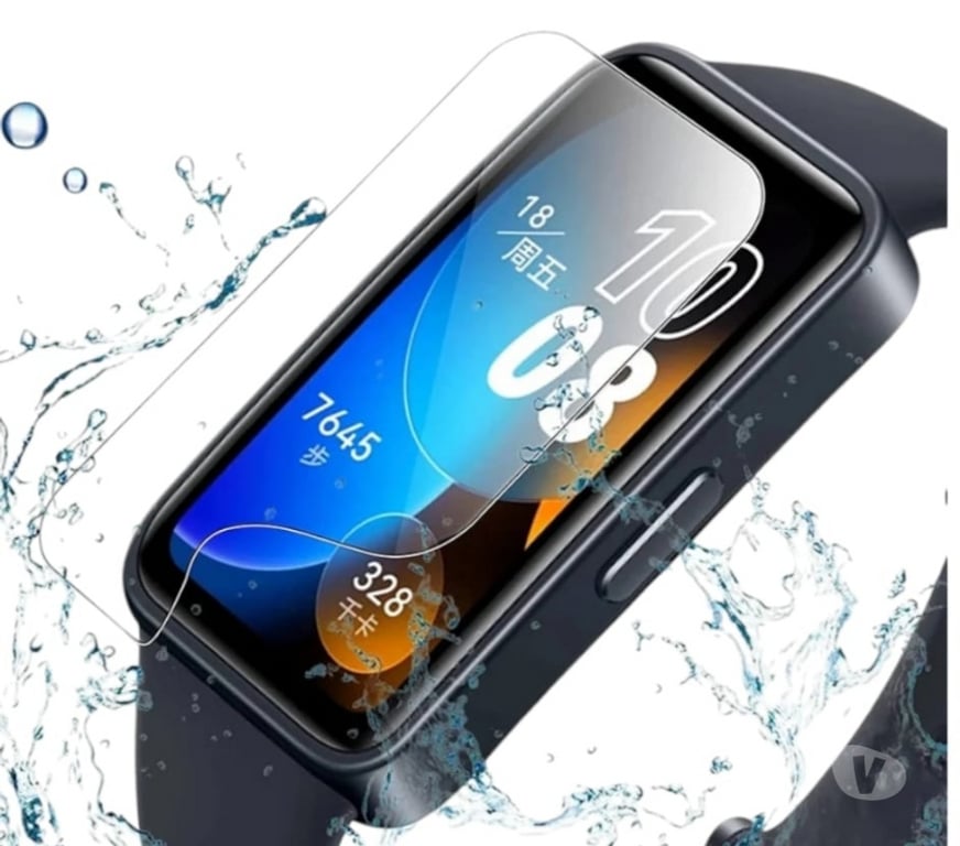 Celulares - iPod - MP3 Santiago Ñuñoa - Fotos de 3 Láminas Protectoras Hidrogel Smartband Huawei Fit 8-9