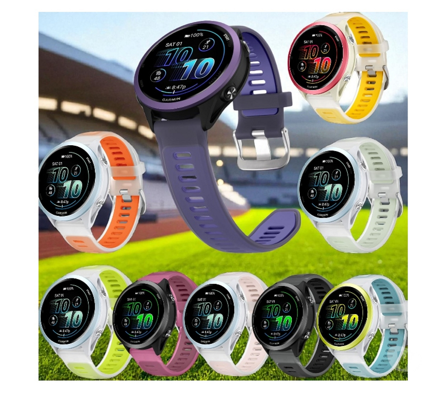 Celulares - iPod - MP3 Santiago Ñuñoa - Fotos de Correa Smartwatch Compatible Garminwatch De 20mm Colores