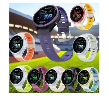 Celulares - iPod - MP3 Ñuñoa Santiago - Fotos de Correa Smartwatch Compatible Garminwatch De 20mm Colores