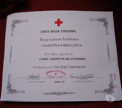 Cuidado Abuelos - Enfermos Viña del Mar Valparaíso - Fotos de Se ofrece Aisistente de enfermos Cruz Roja