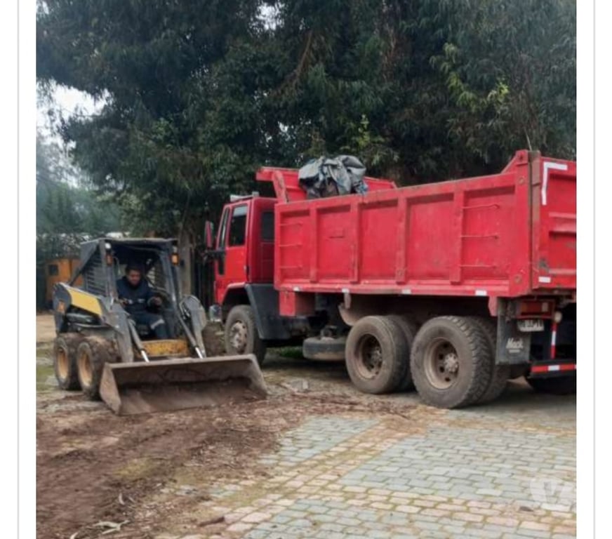 Fletes y Mudanzas - Transportes Santiago La Florida - Fotos de Retiro de escombros la florida puente alto +56974477488