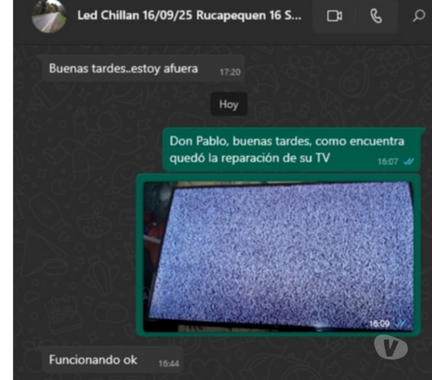 Reparaciones-Decoraciones Ñuble Chillán - Fotos de Reparación TV Led Sin Imagen Solo Sonido y Reinicio