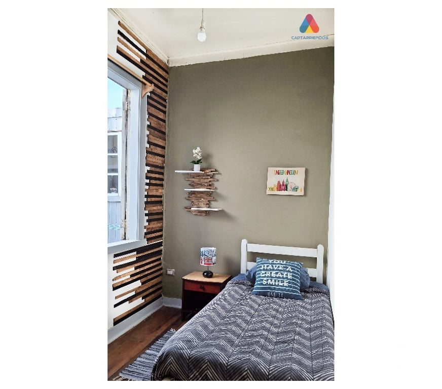Arriendo de piezas Valparaíso Valparaíso - Fotos de Se arrienda pieza amoblada (Disponible) - Valparaíso