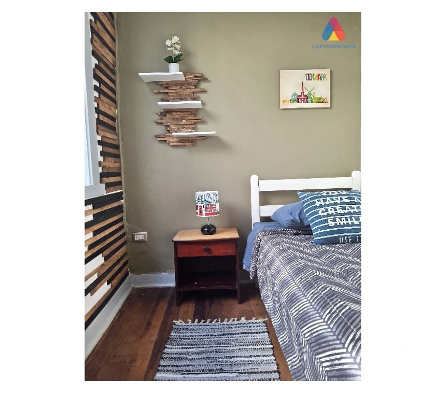 Arriendo de piezas Valparaíso Valparaíso - Fotos de Se arrienda pieza amoblada (Disponible) - Valparaíso