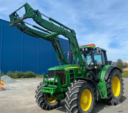 Tractores Usados Maipú Santiago - Fotos de Tractor John Deere 6630 con cargador