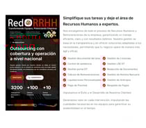 Servicio de Recursos Humanos - REDRRHH.cl