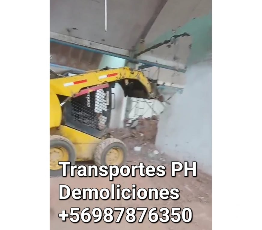 Fletes y Mudanzas - Transportes Santiago Vitacura - Fotos de Escombros vitacura Demoliciones PH +56987876350 aridos