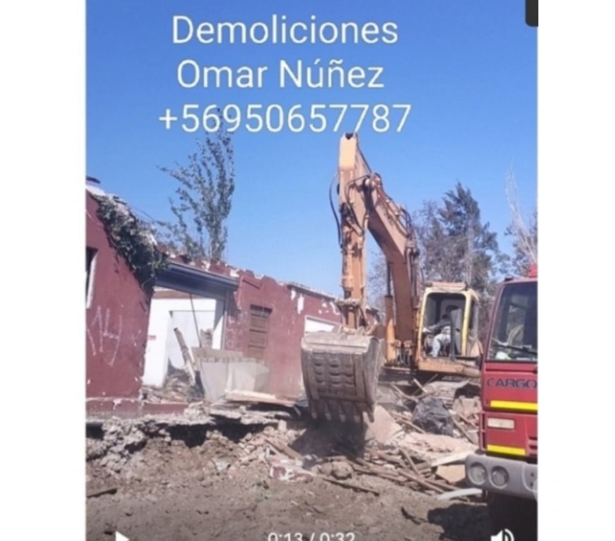 Fletes y Mudanzas - Transportes Santiago Vitacura - Fotos de Escombros vitacura Demoliciones PH +56987876350 aridos