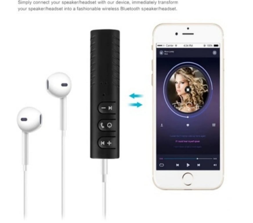 Varios Santiago Maipú - Fotos de Adaptador Transmisor Receptor Bluetooth Radio Auto Auxiliar