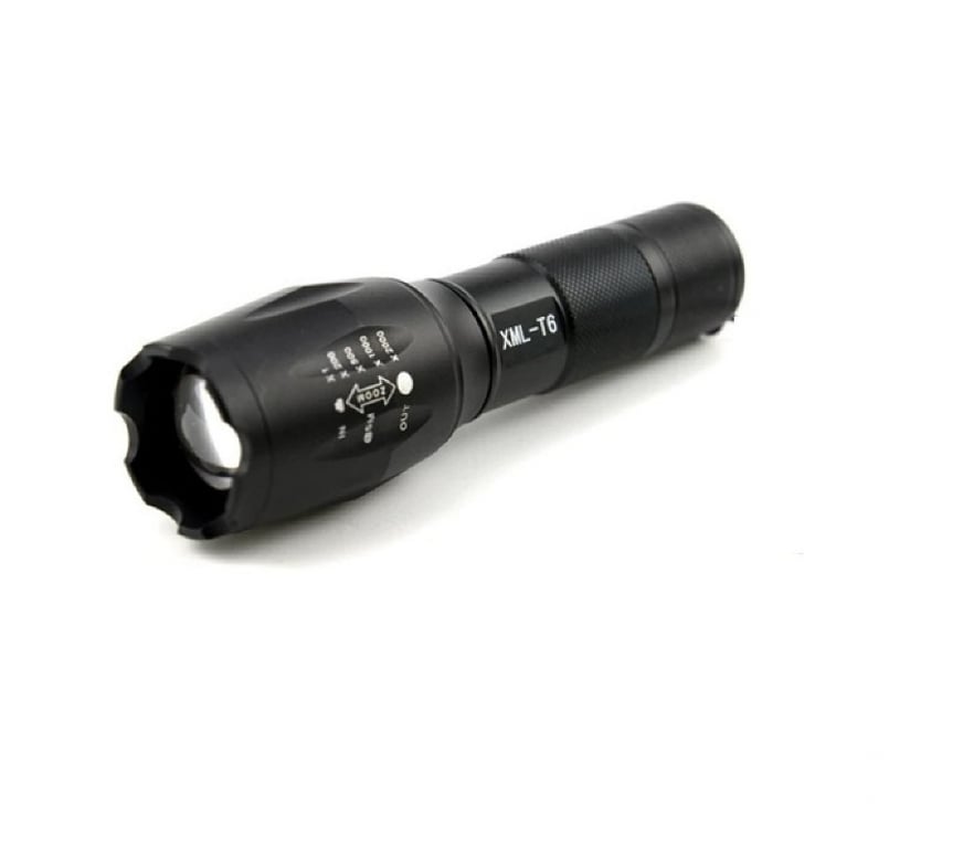 Varios Santiago Maipú - Fotos de Linterna Luz Led Táctica XML-T6 4000 Lum Grande Zoom