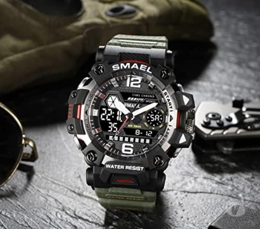 Varios Santiago Maipú - Fotos de Reloj Hombre Deportivo SMAEL Impermeable Digital LED