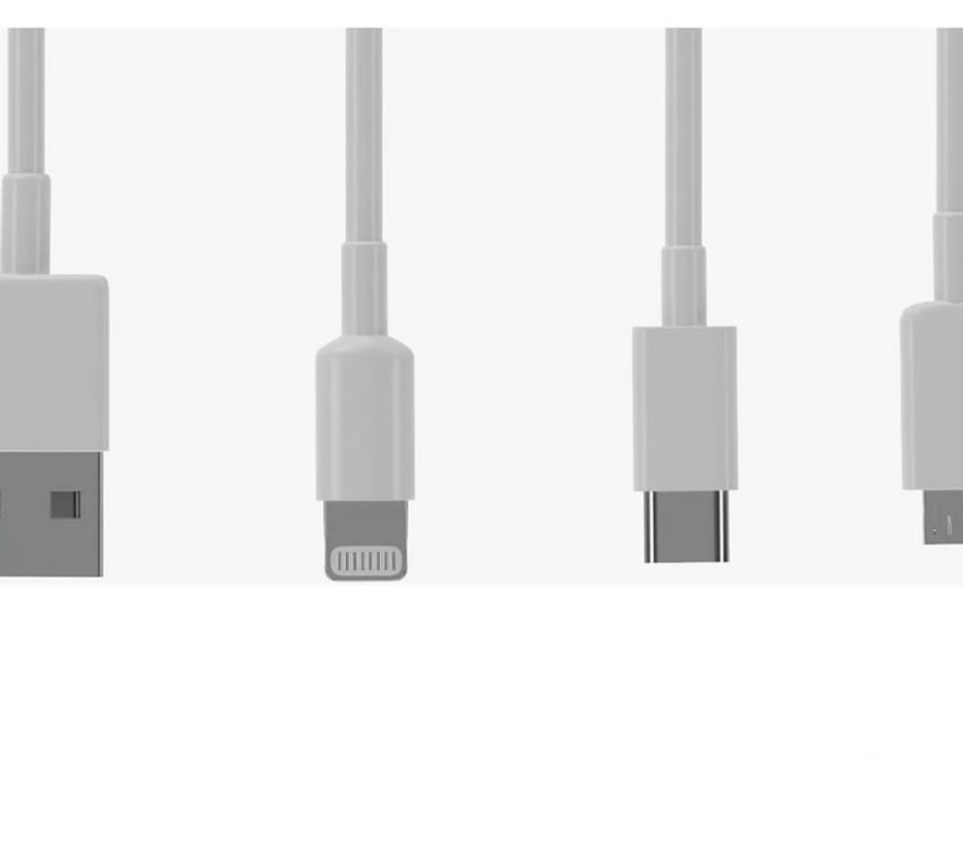 Varios Santiago Maipú - Fotos de Cable De Carga Para Celular Carga Rápida 3 Salidas Puntas