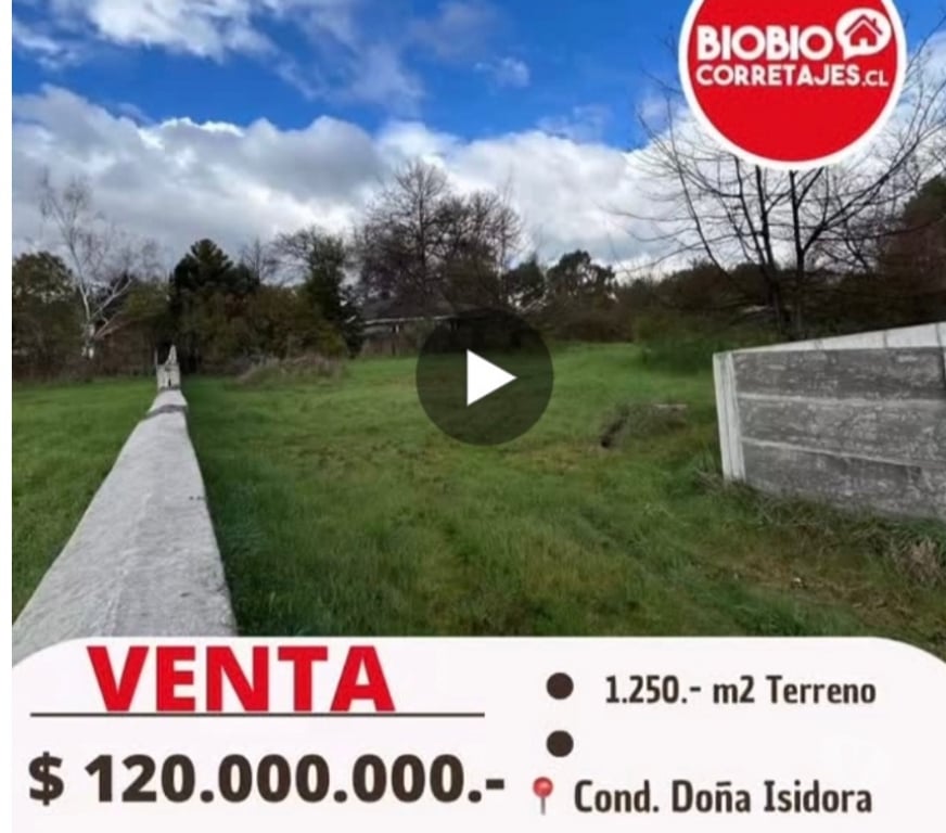Parcelas en Venta Bío-Bío Los Ángeles - Fotos de VENTA SITIO EN COND. DOÑA ISIDORA