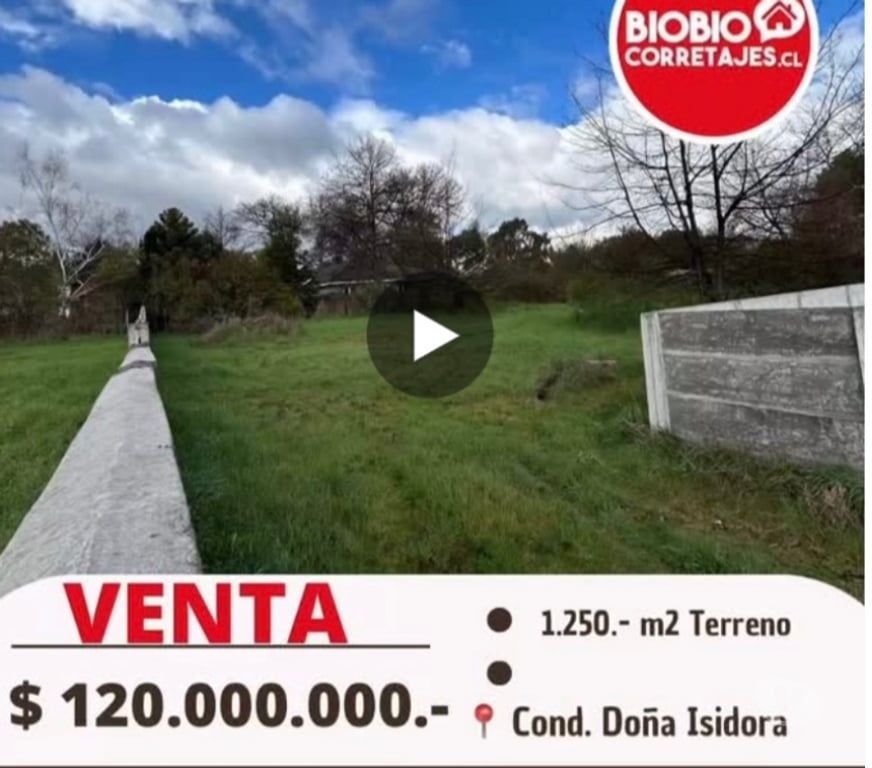 Parcelas en Venta Bío-Bío Los Ángeles - Fotos de VENTA SITIO EN COND. DOÑA ISIDORA