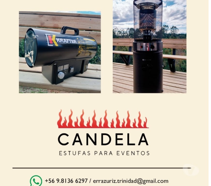 Otros Servicios Llanquihue Puerto Varas - Fotos de Arriendo estufas de exterior para eventos