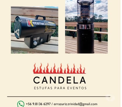 Otros Servicios Puerto Varas Llanquihue - Fotos de Arriendo estufas de exterior para eventos