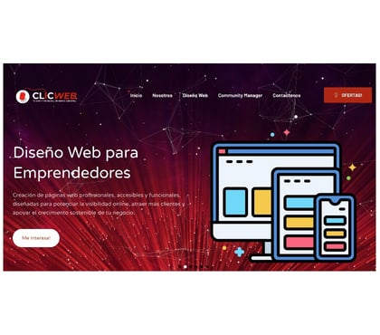 Servicios de Informática Las Condes Santiago - Fotos de 🌐 Diseño Web Profesional en Chile – ClicWeb 🚀