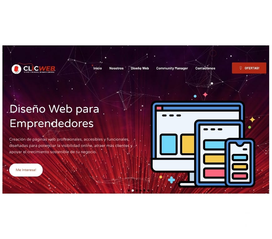 Servicios de Informática Santiago Independencia - Fotos de 🌐 Diseño Web Profesional en Chile – ClicWeb 🚀