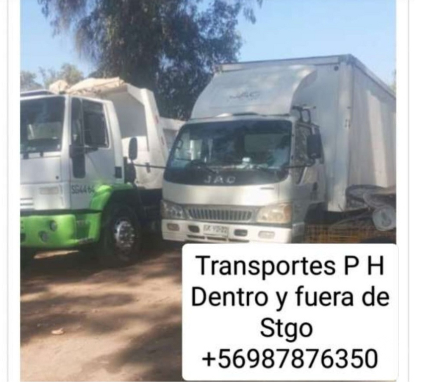 Fletes y Mudanzas - Transportes Santiago Maipú - Fotos de Retiro de escombro demoliciones transportes arriendo de maqu