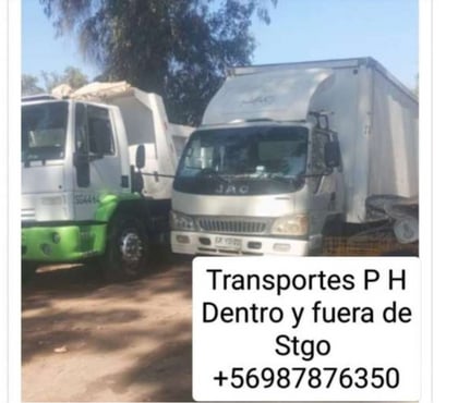 Fletes y Mudanzas - Transportes Maipú Santiago - Fotos de Retiro de escombro demoliciones+56973677079