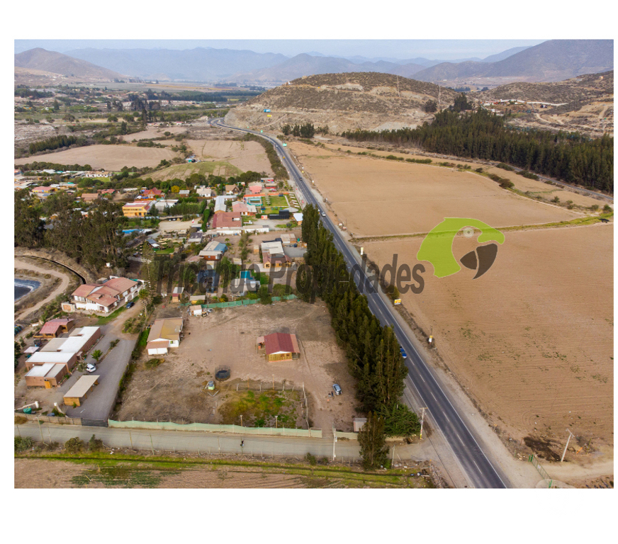 Parcelas en Venta Elqui La Serena - Fotos de Parcela orilla carretera, para centro de eventos. La Serena