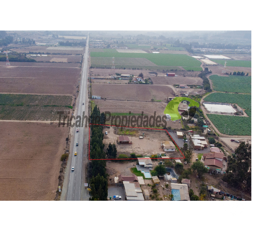 Parcelas en Venta Elqui La Serena - Fotos de Parcela orilla carretera, para centro de eventos. La Serena