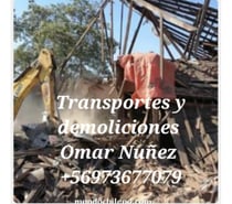 Demolicion la florida retiro escombros puente puente alto