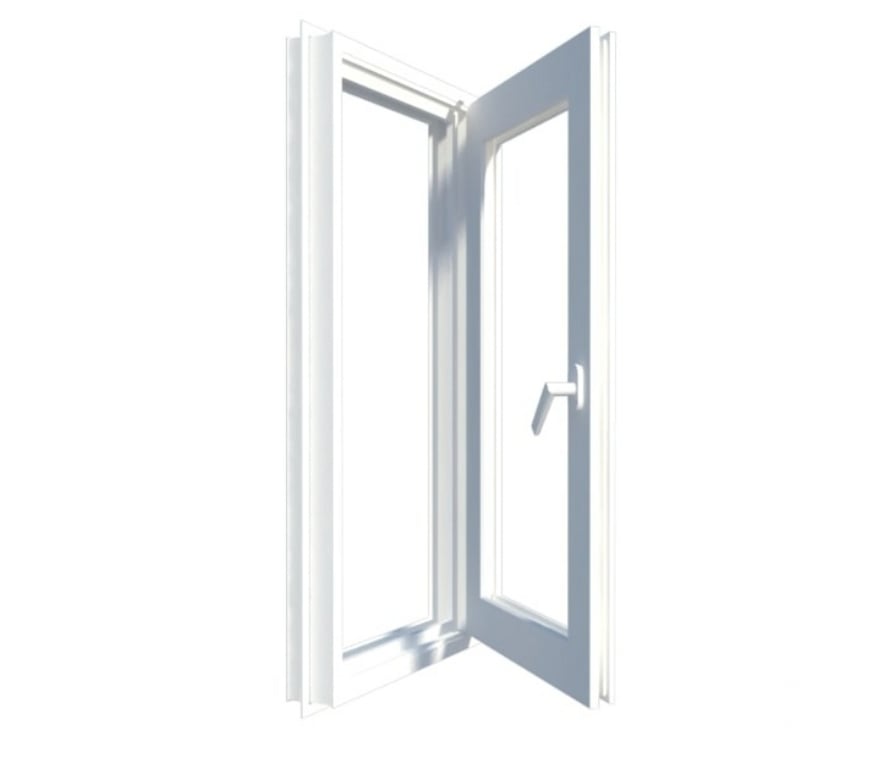 Accesorios Casa-Jardín Santiago San Joaquín - Fotos de VENTANA DE ABATIR DE 1 HOJA EN PVC COLOR BLANCO